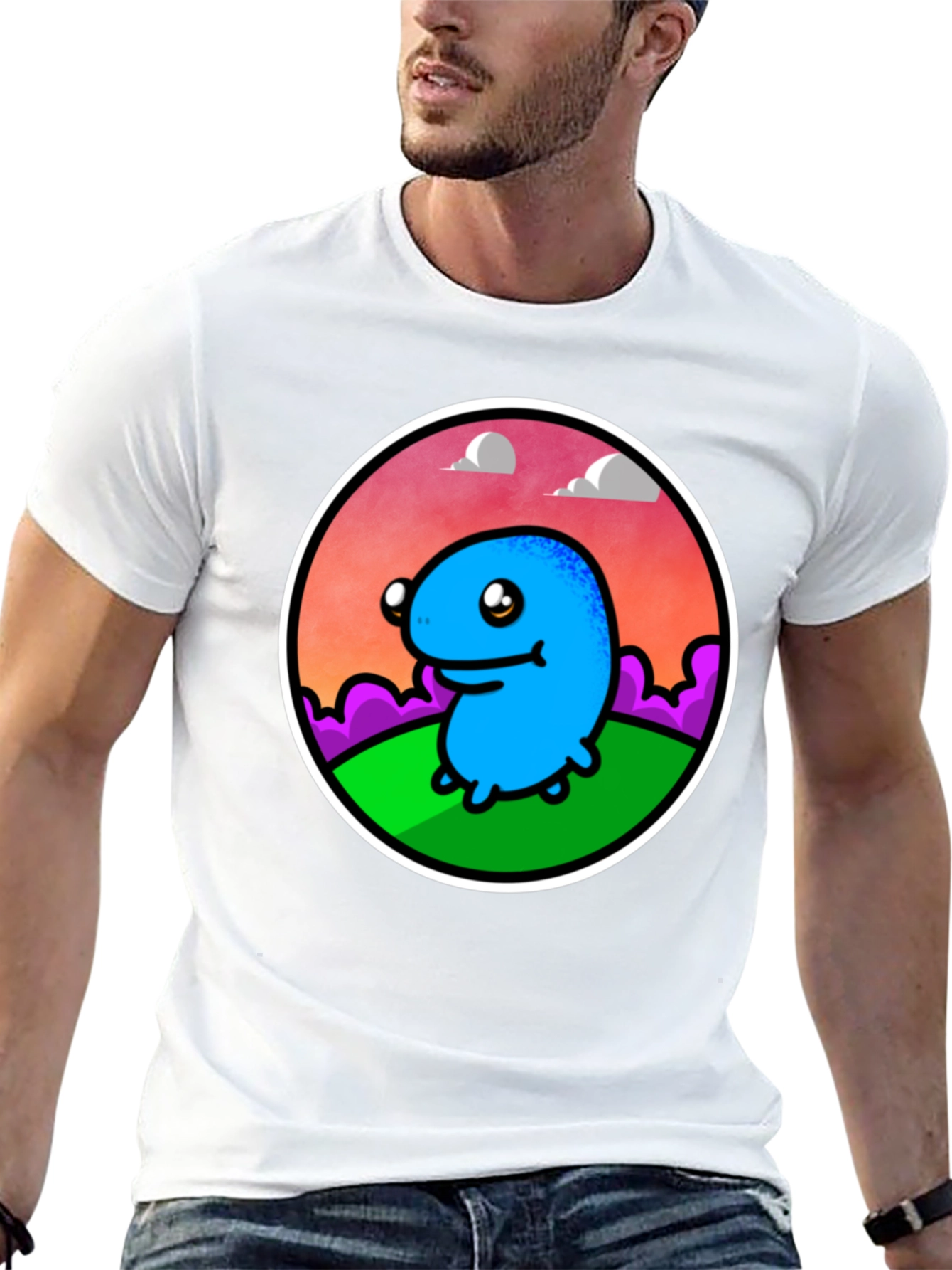 Cartoon Character Graphic Tee