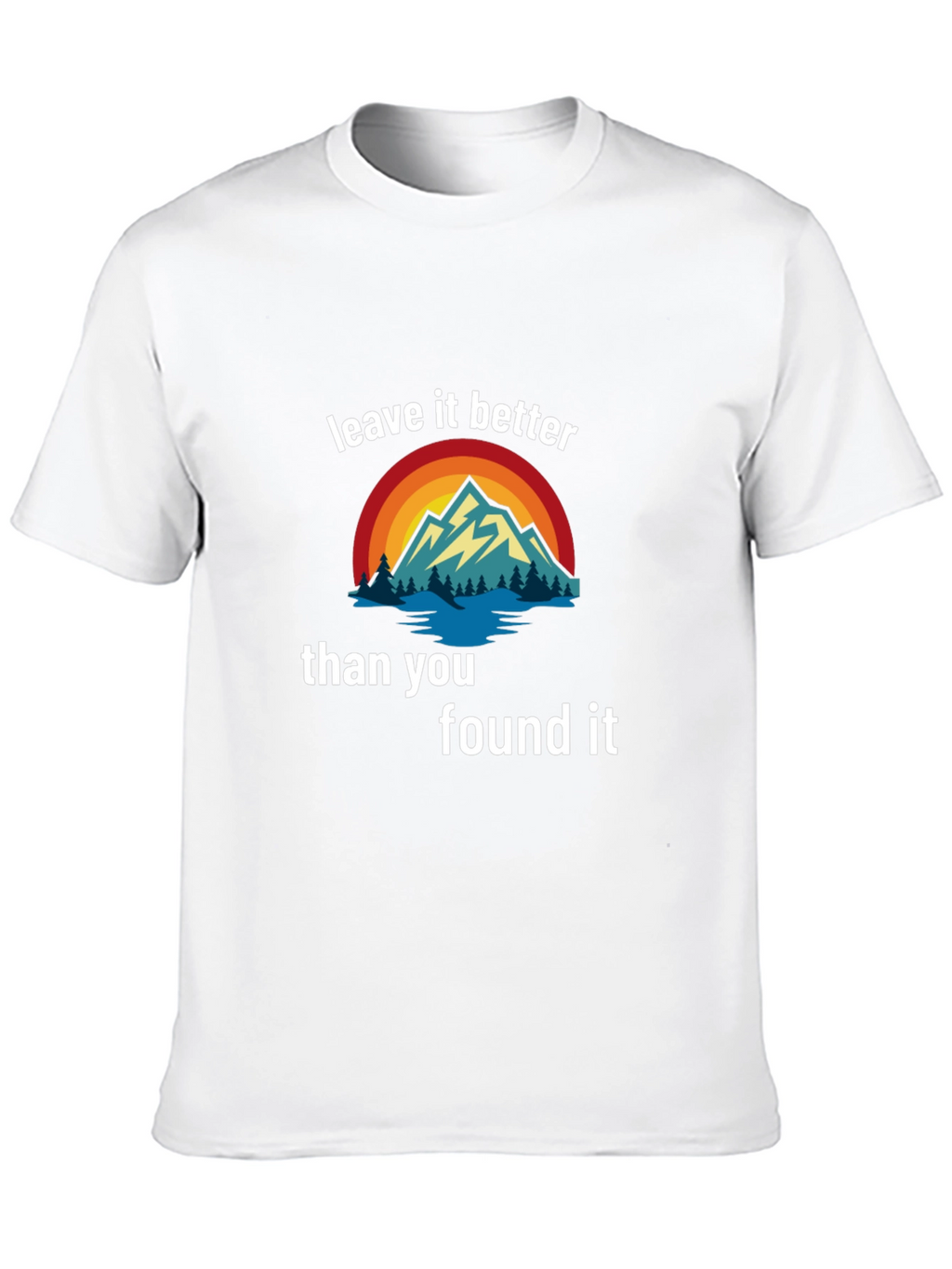 Leave It Better T-Shirt - Mountain Graphic Tee
