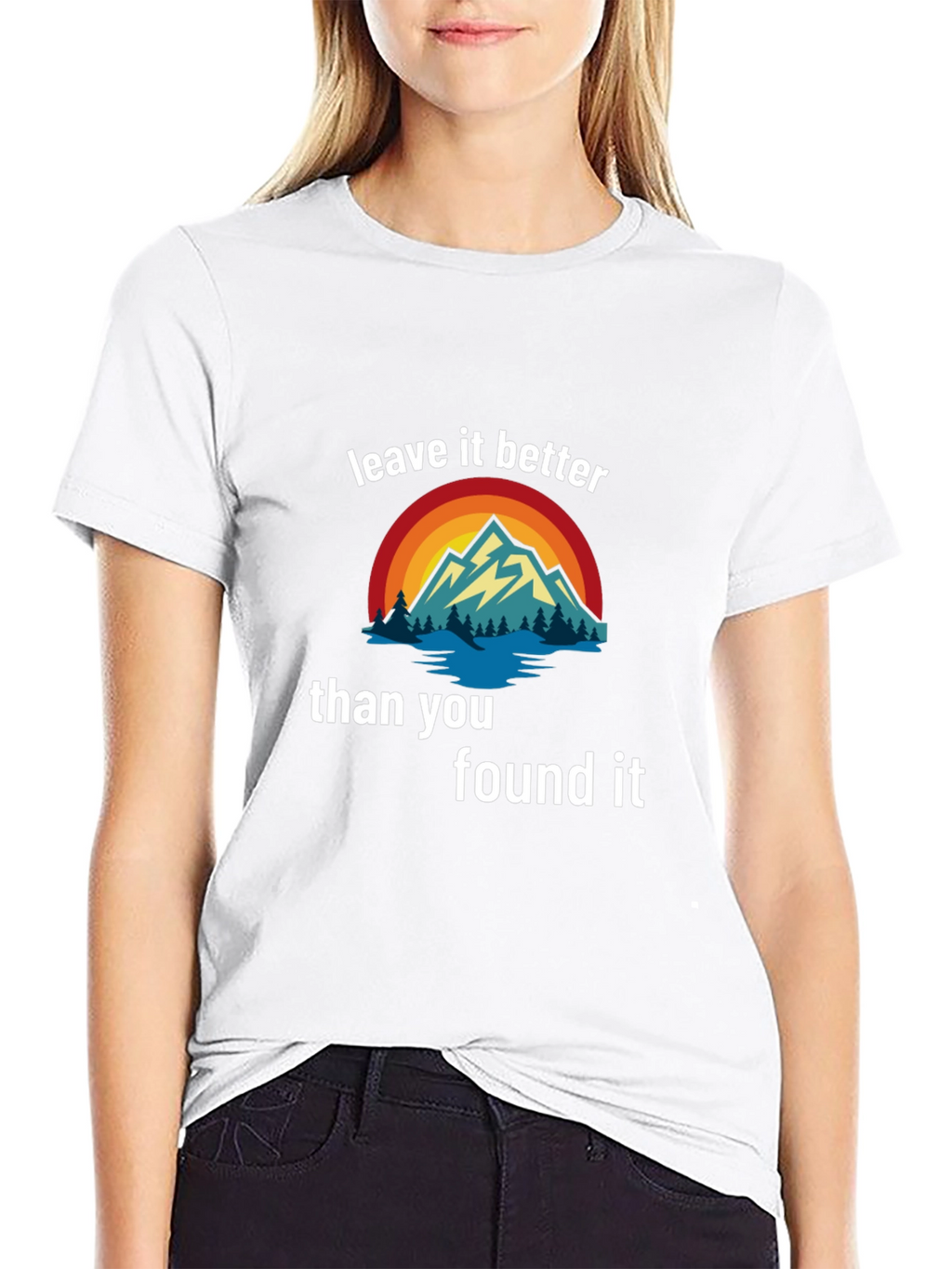 Leave It Better T-Shirt - Mountain Graphic Tee