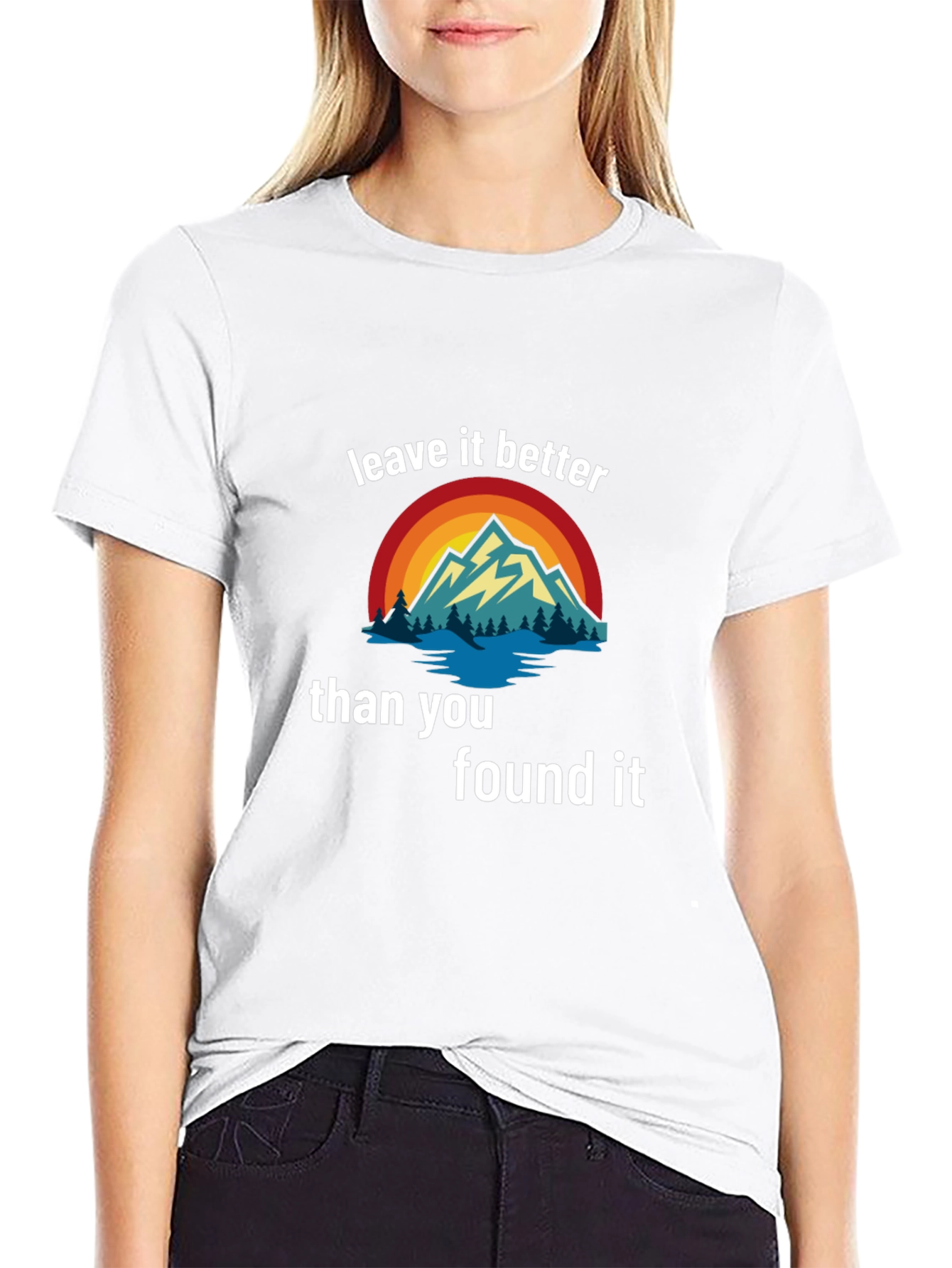 Leave It Better T-Shirt - Mountain Graphic Tee