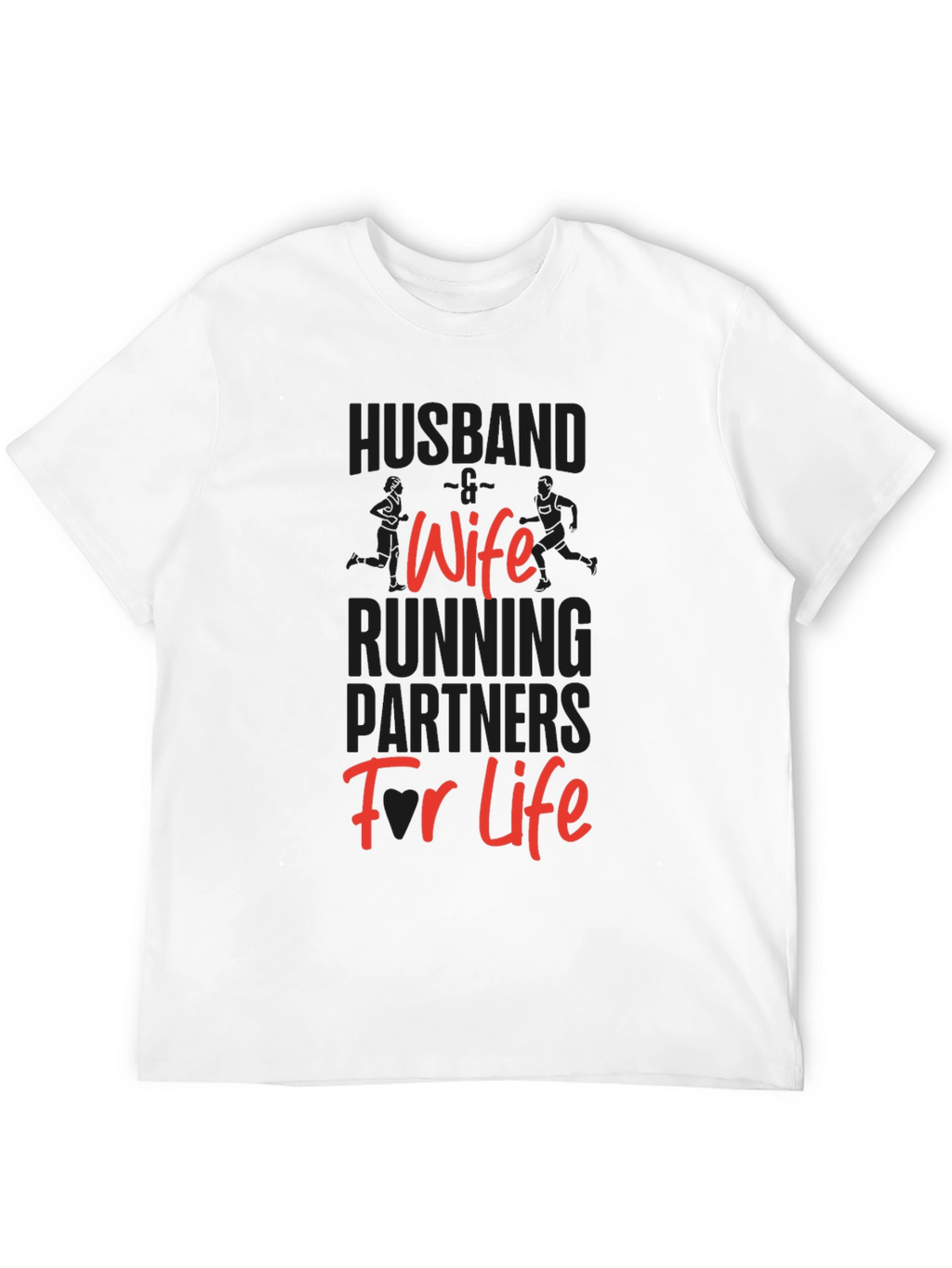 Husband Wife Running Partners T-Shirt