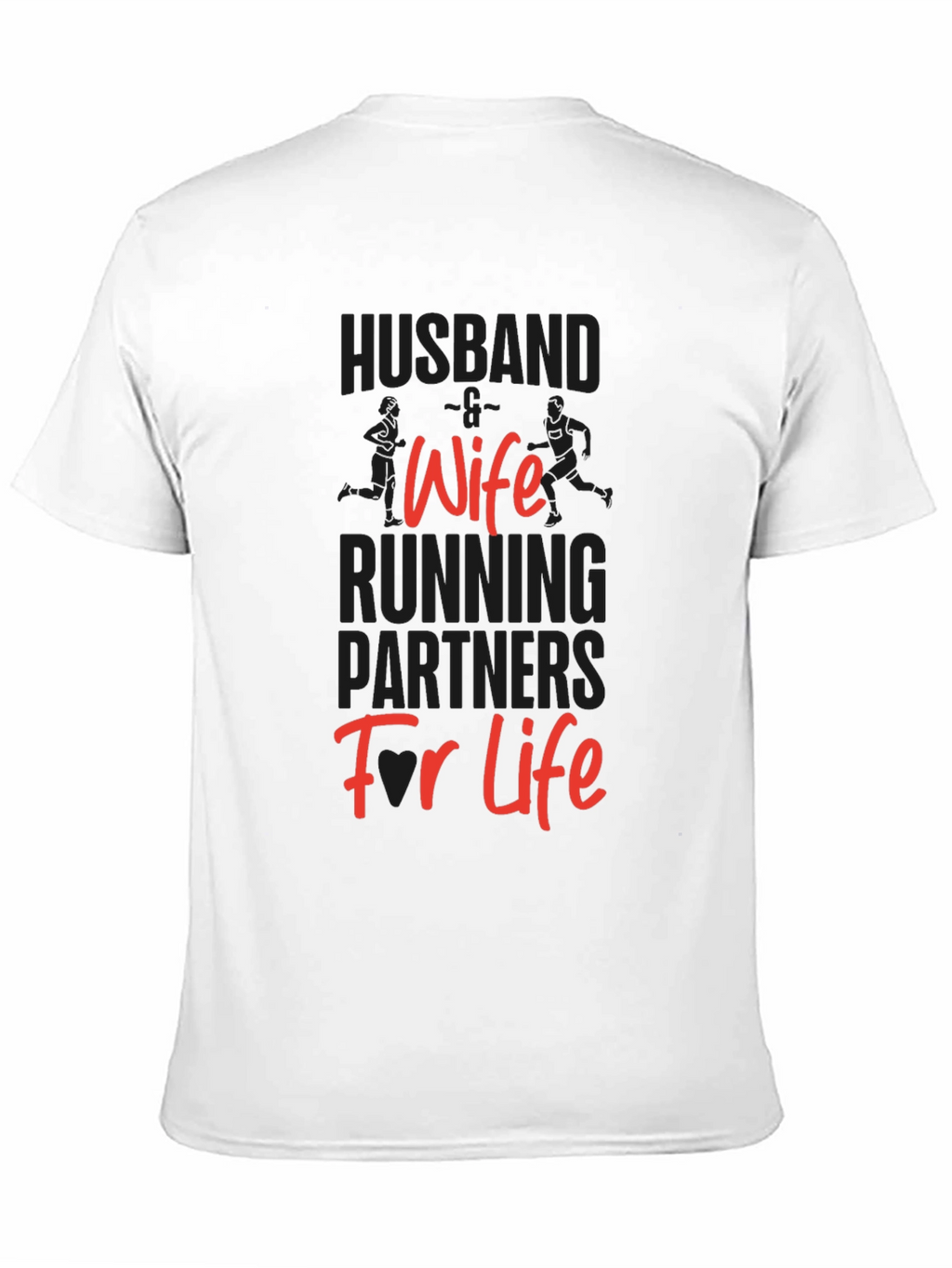 Husband Wife Running Partners T-Shirt