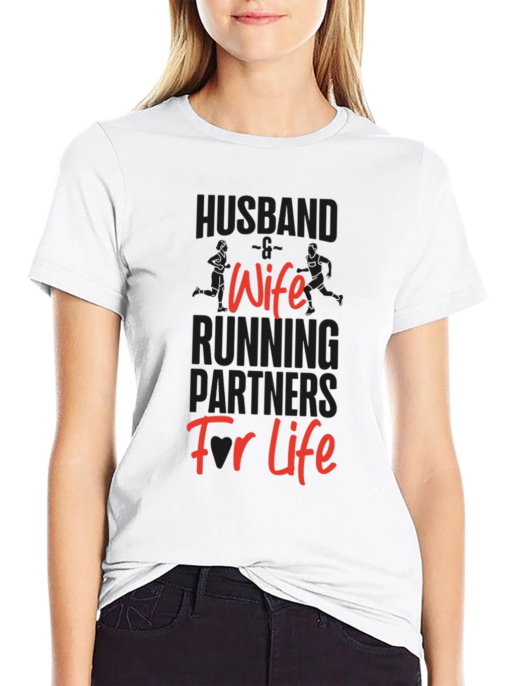 Husband Wife Running Partners T-Shirt