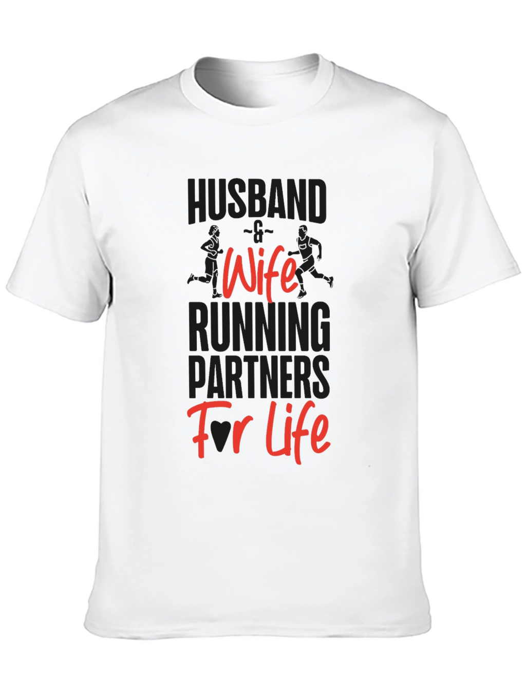 Husband Wife Running Partners T-Shirt