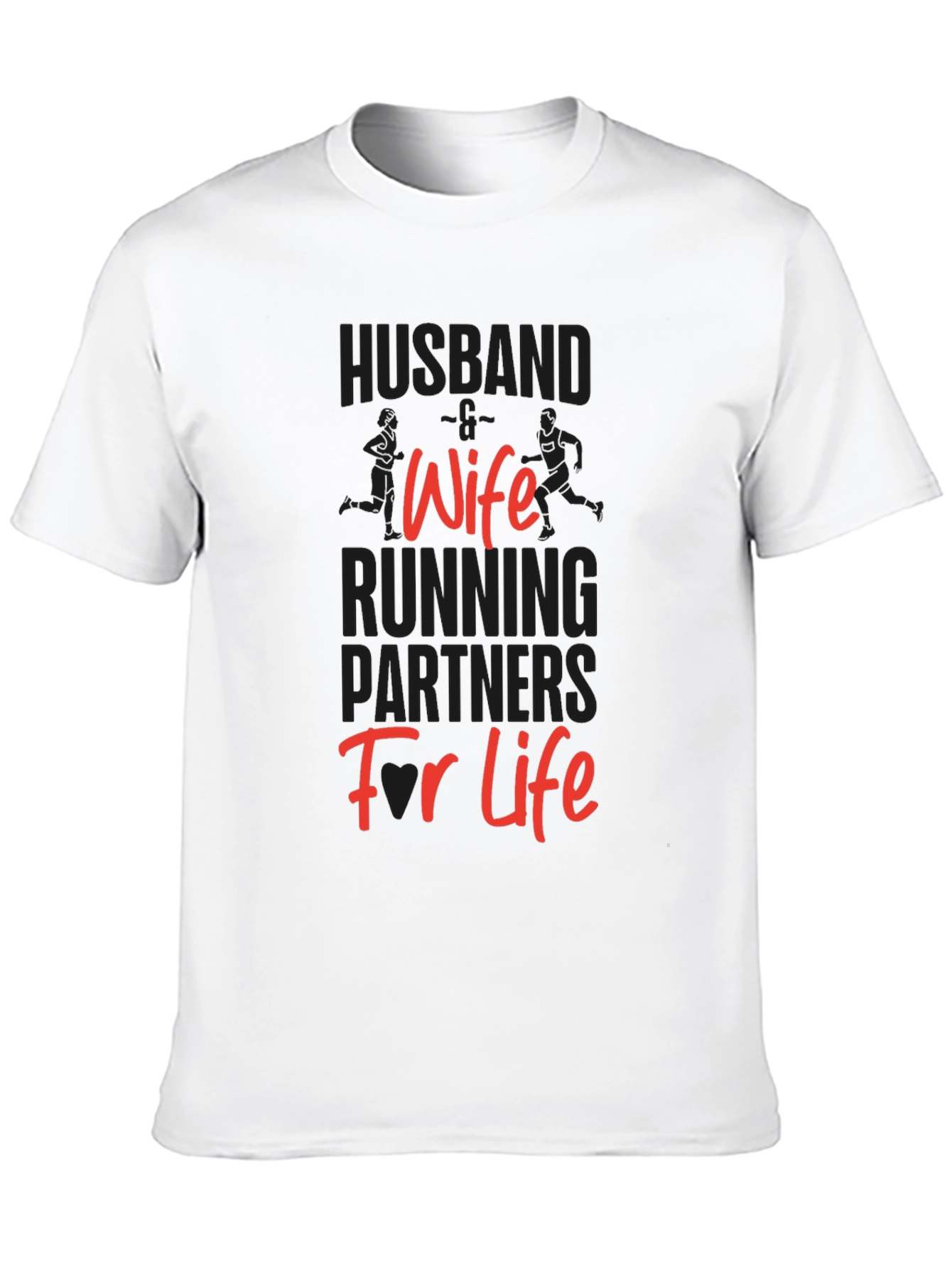 Husband Wife Running Partners T-Shirt