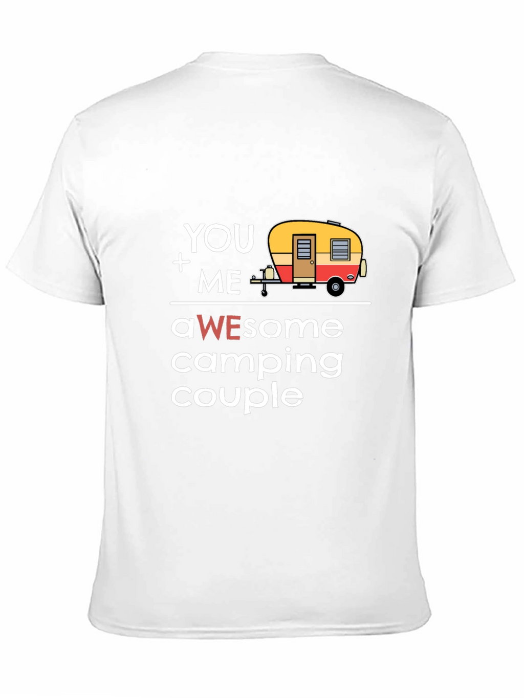 Awesome Camping Couple Graphic Tee