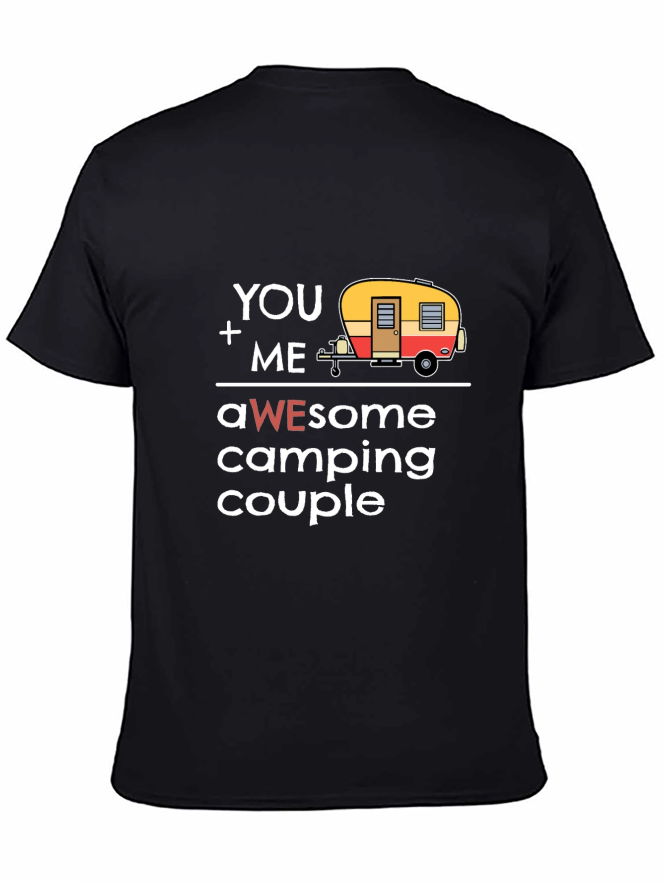 Awesome Camping Couple Graphic Tee