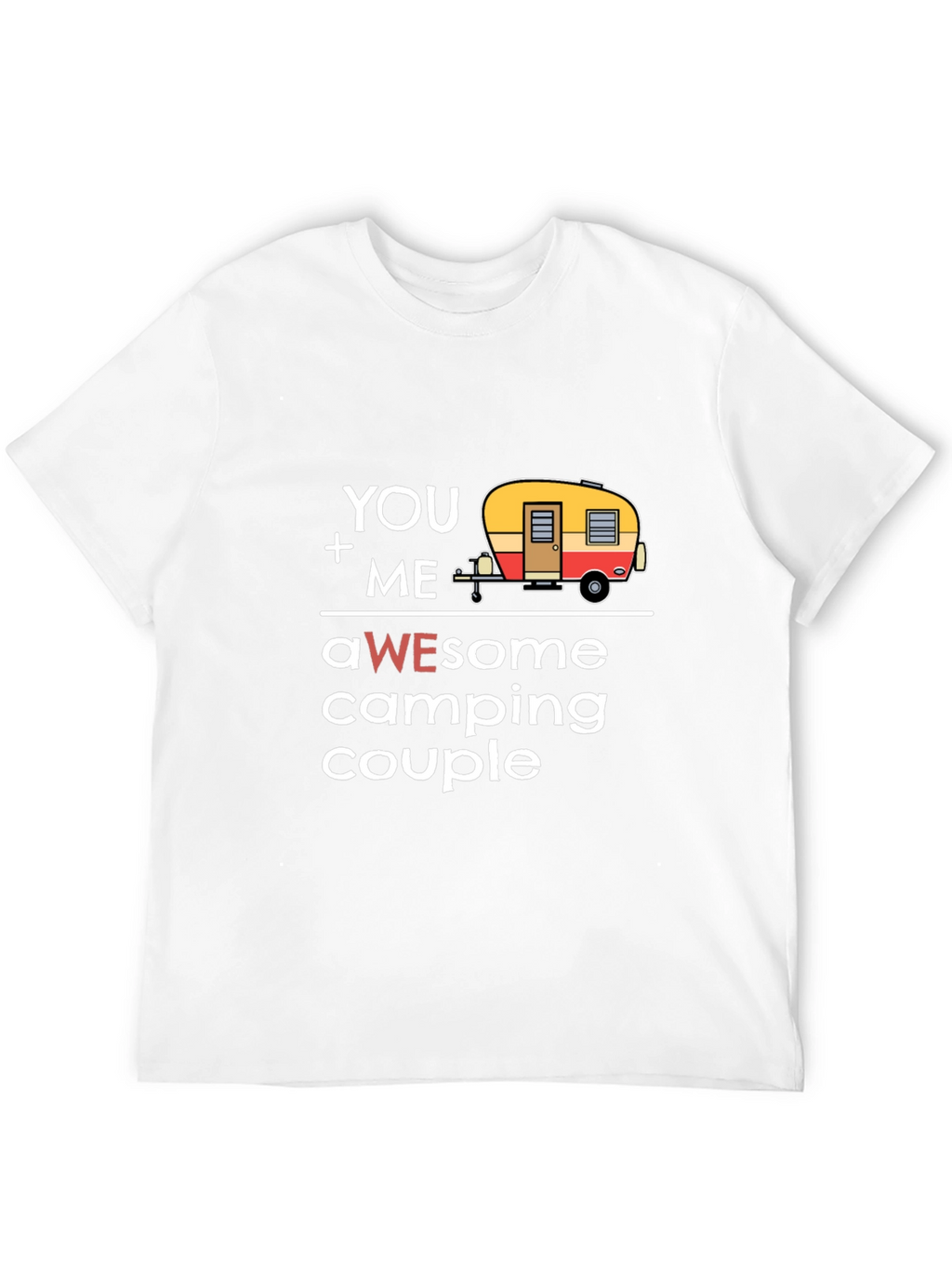 Awesome Camping Couple Graphic Tee