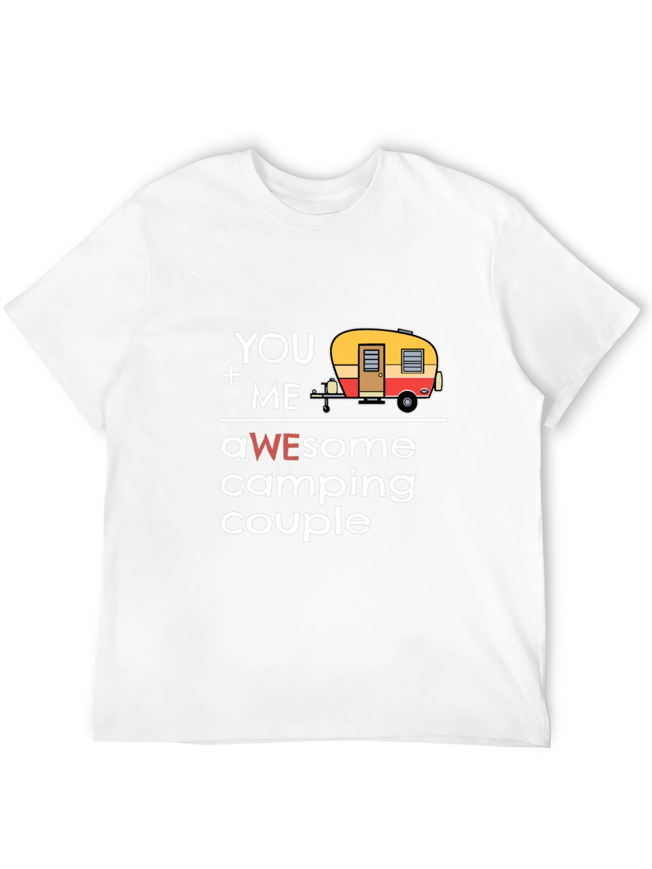 Awesome Camping Couple Graphic Tee