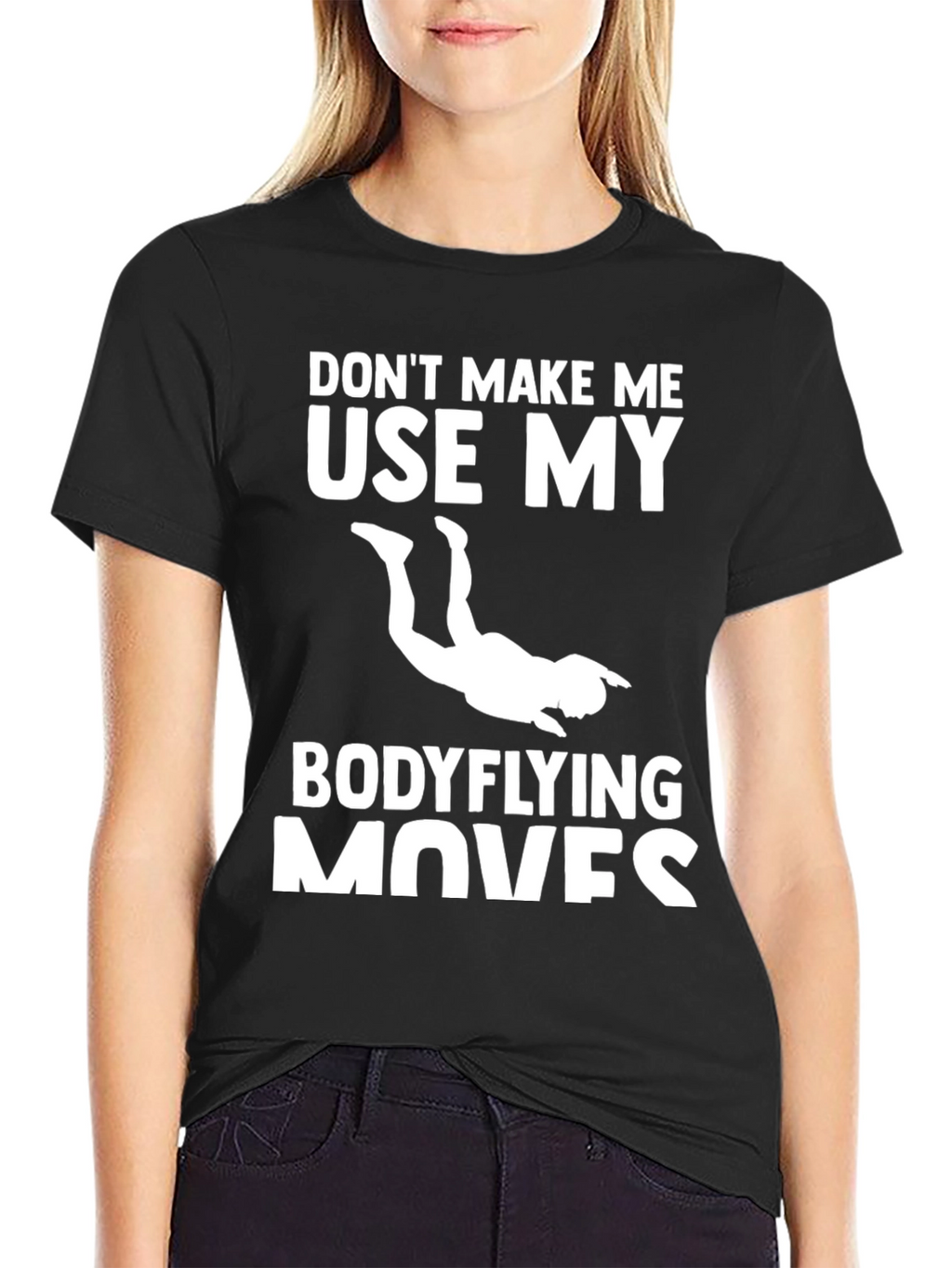 Bodyflying Moves Graphic Tee - Black T-Shirt