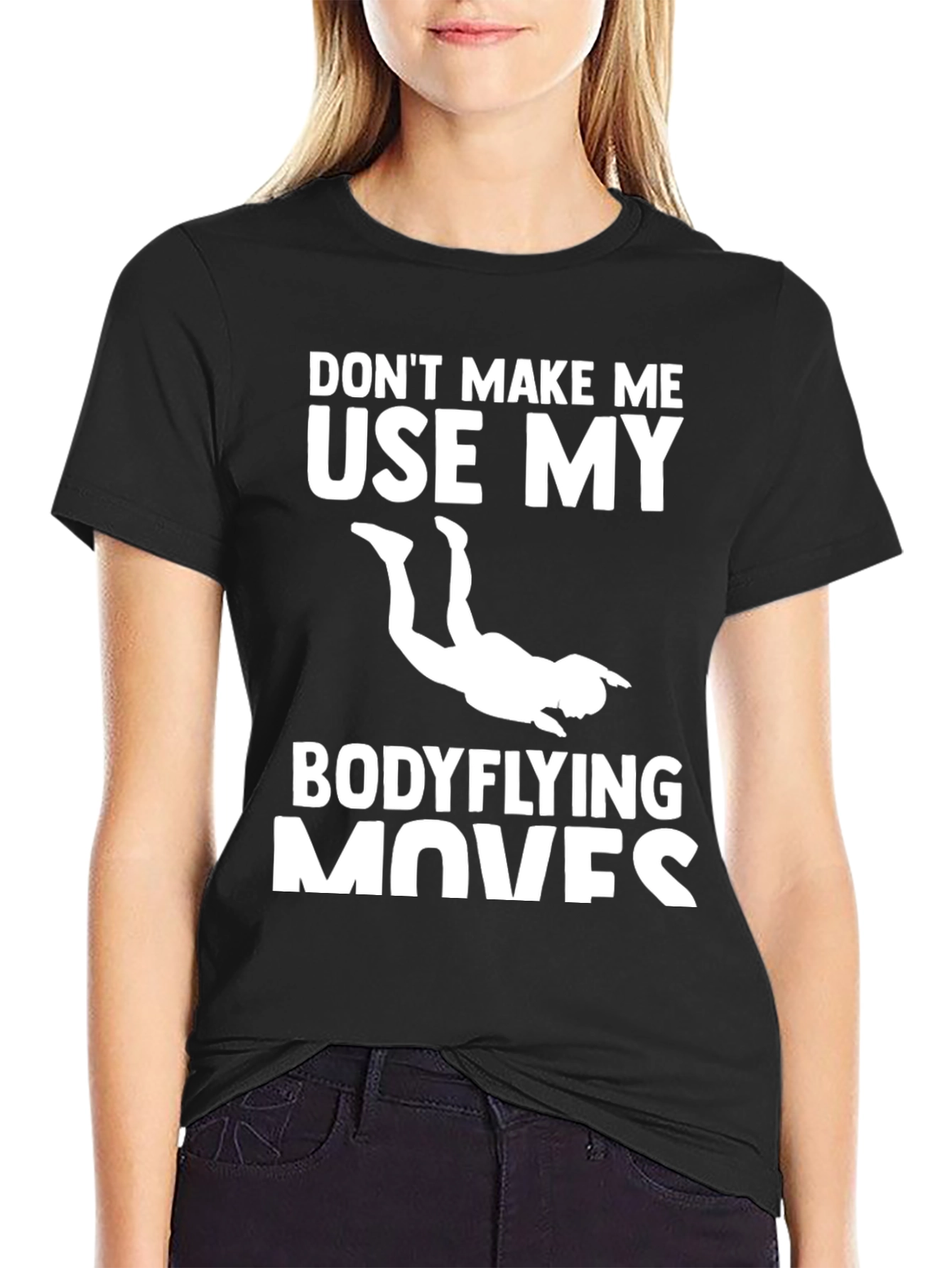 Bodyflying Moves Graphic Tee - Black T-Shirt