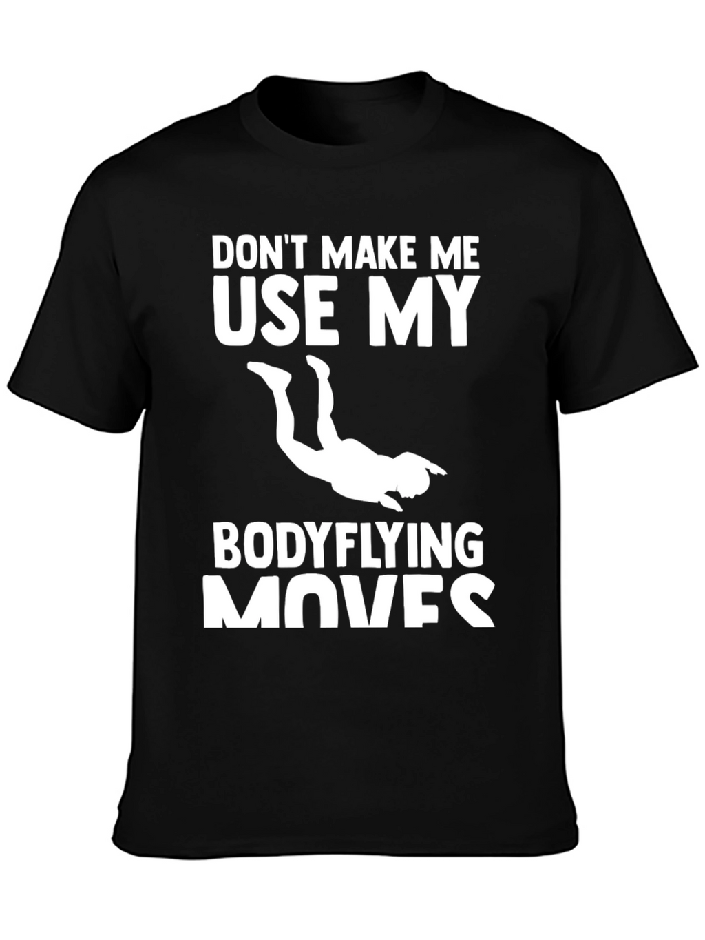Bodyflying Moves Graphic Tee - Black T-Shirt