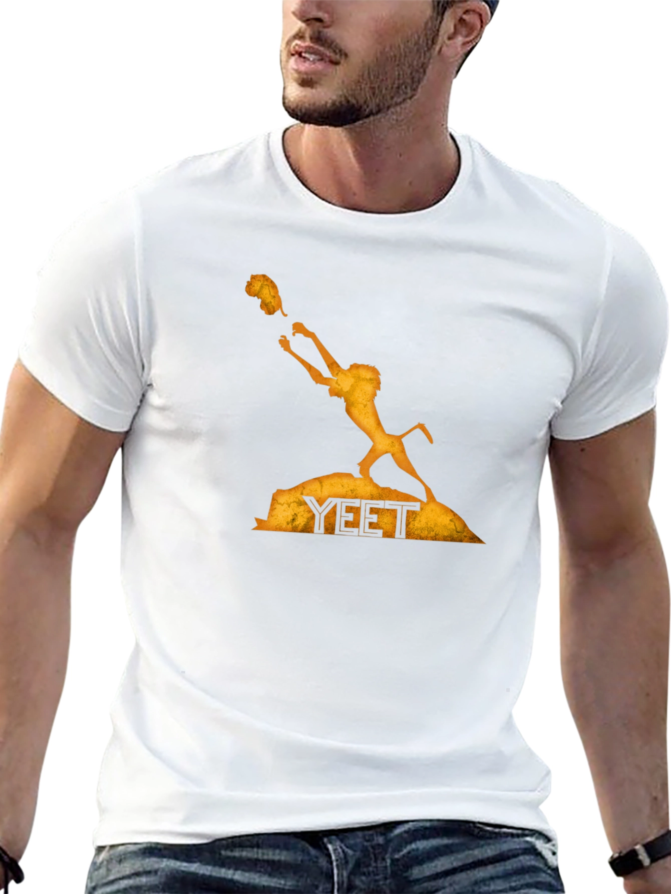 Yeet Lion King Black T-Shirt