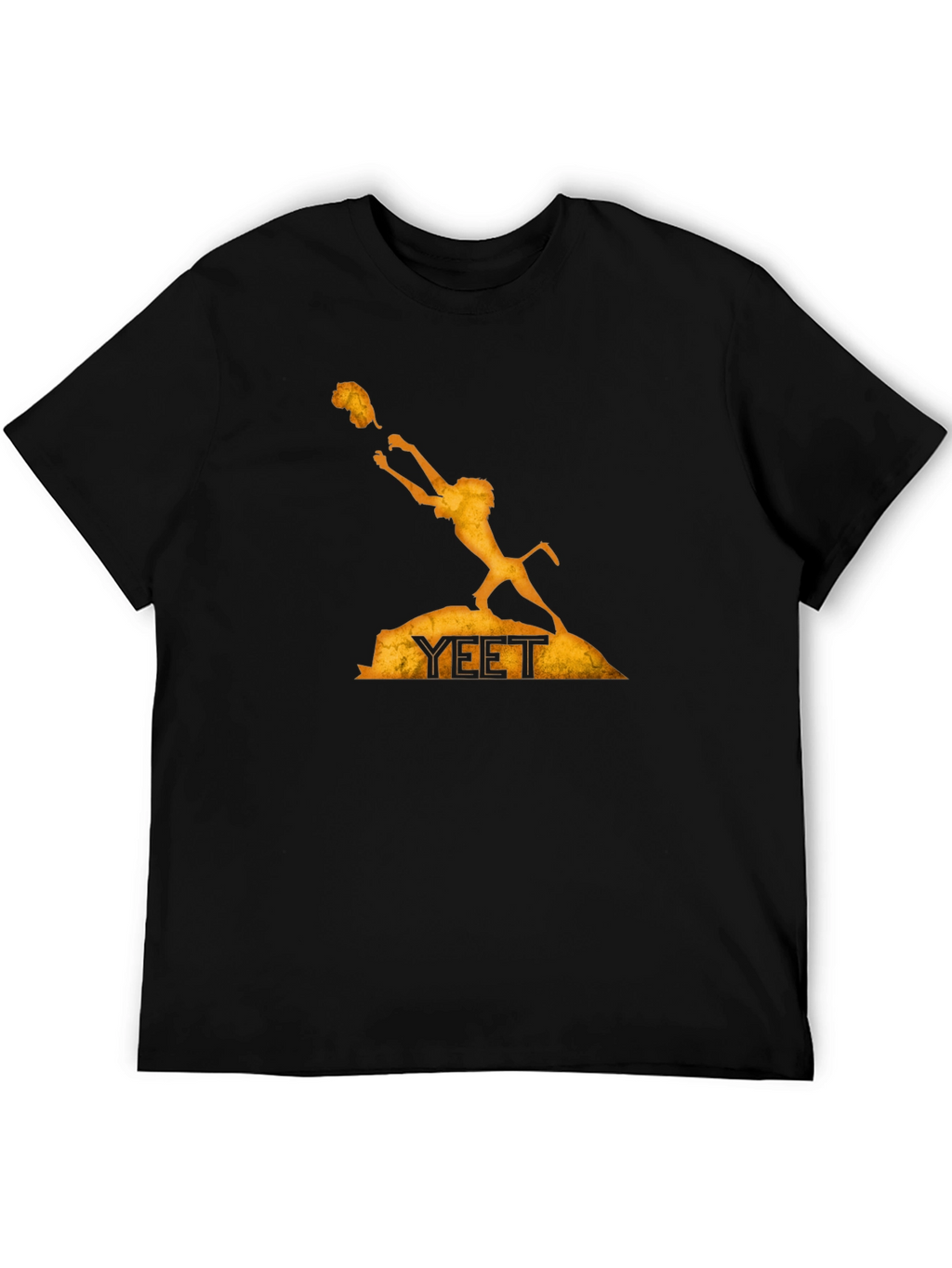Yeet Lion King Black T-Shirt