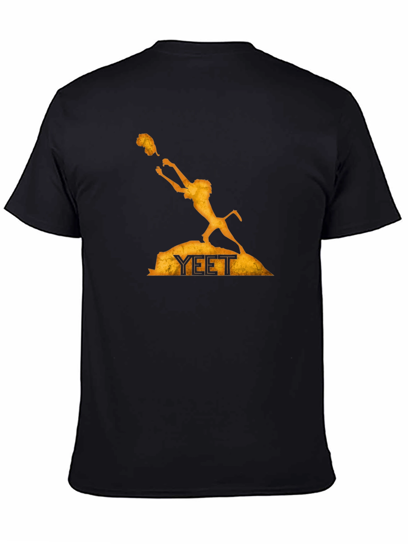 Yeet Lion King Black T-Shirt