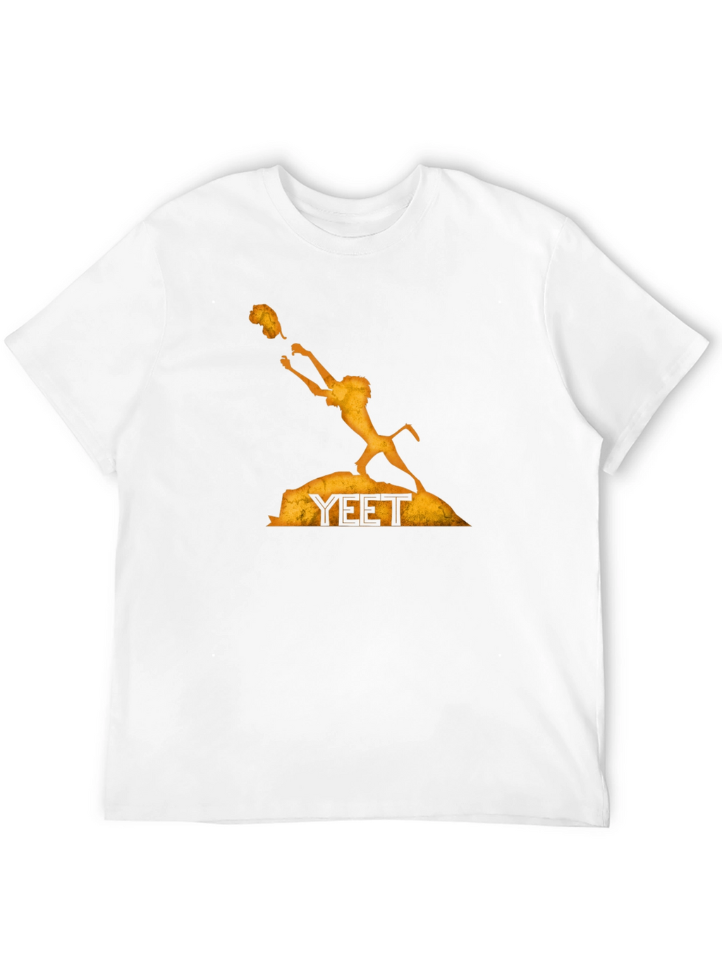 Yeet Lion King Black T-Shirt