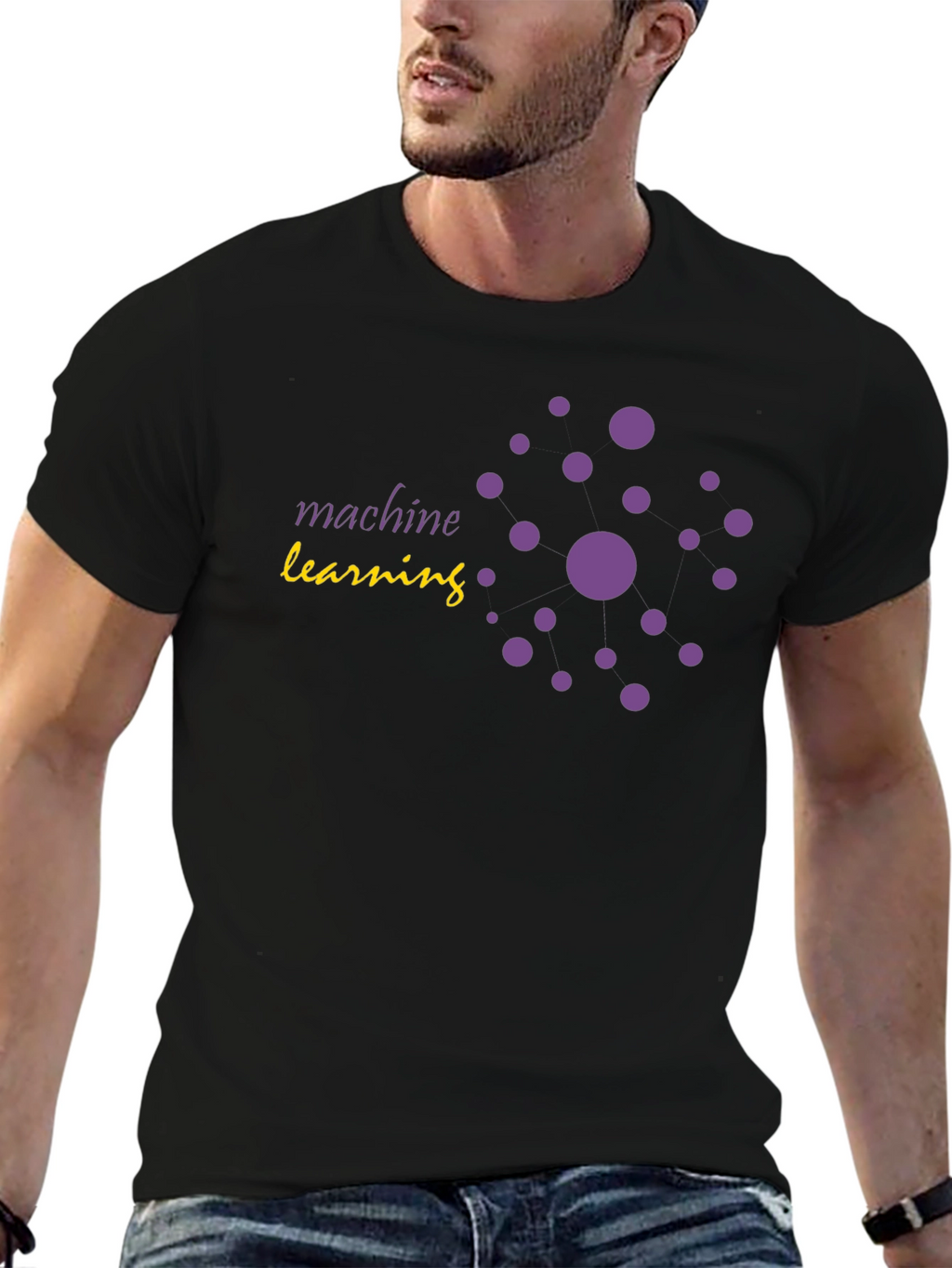 Machine Learning Black T-Shirt