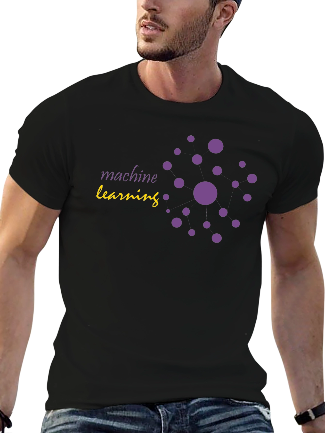 Machine Learning Black T-Shirt