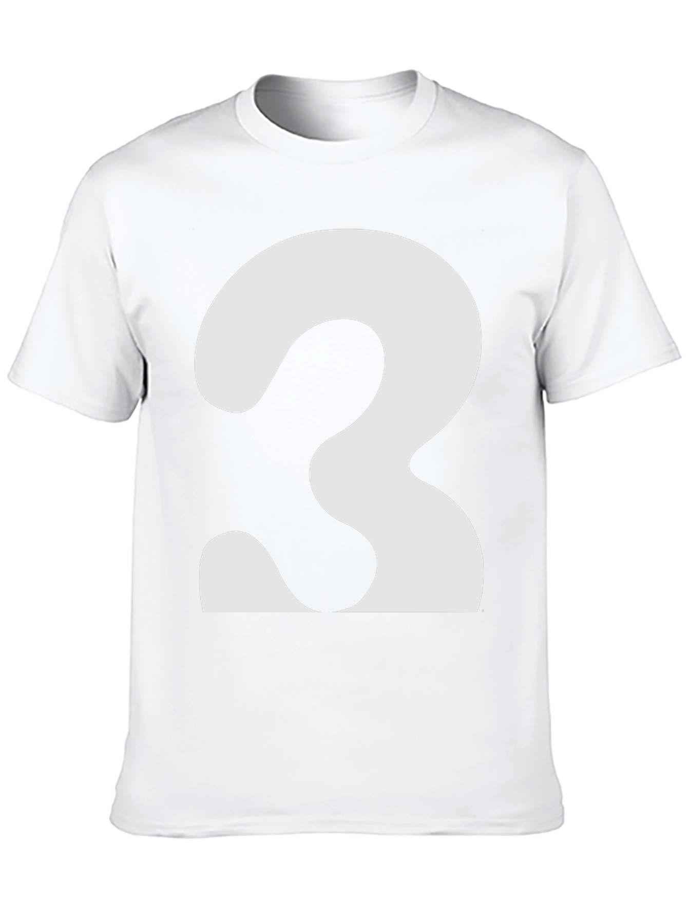 Bold Number 3 Graphic Tee - Classic Fit