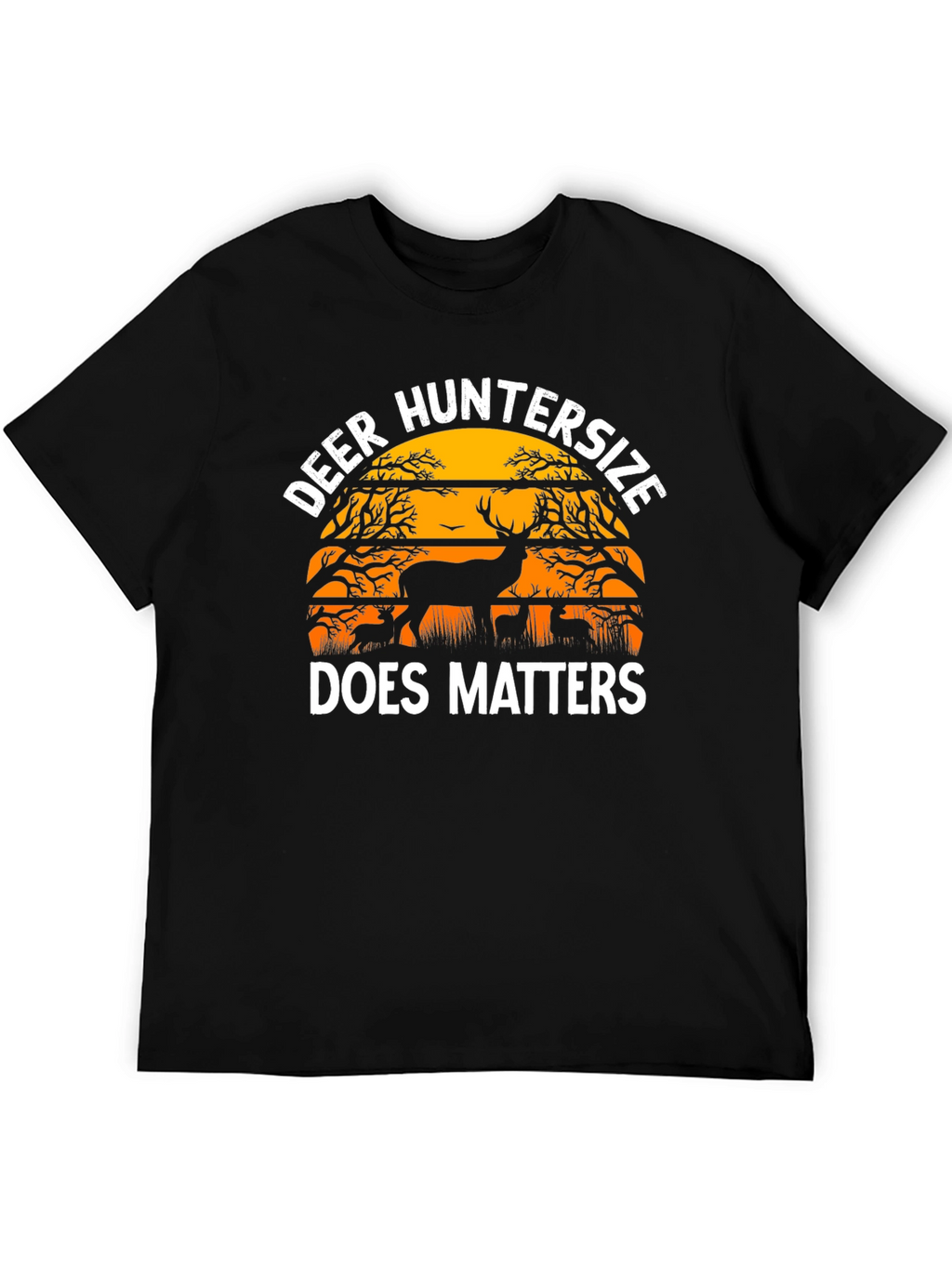 Deer Huntersize Matters Graphic Tee