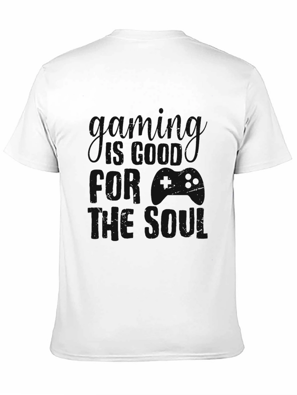 Gamer Soul Black T-Shirt - Play to Live