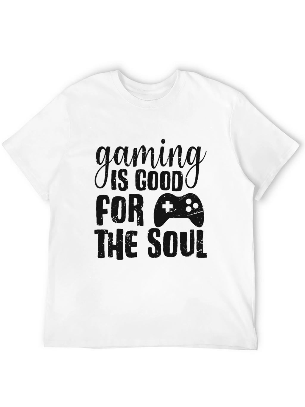 Gamer Soul Black T-Shirt - Play to Live