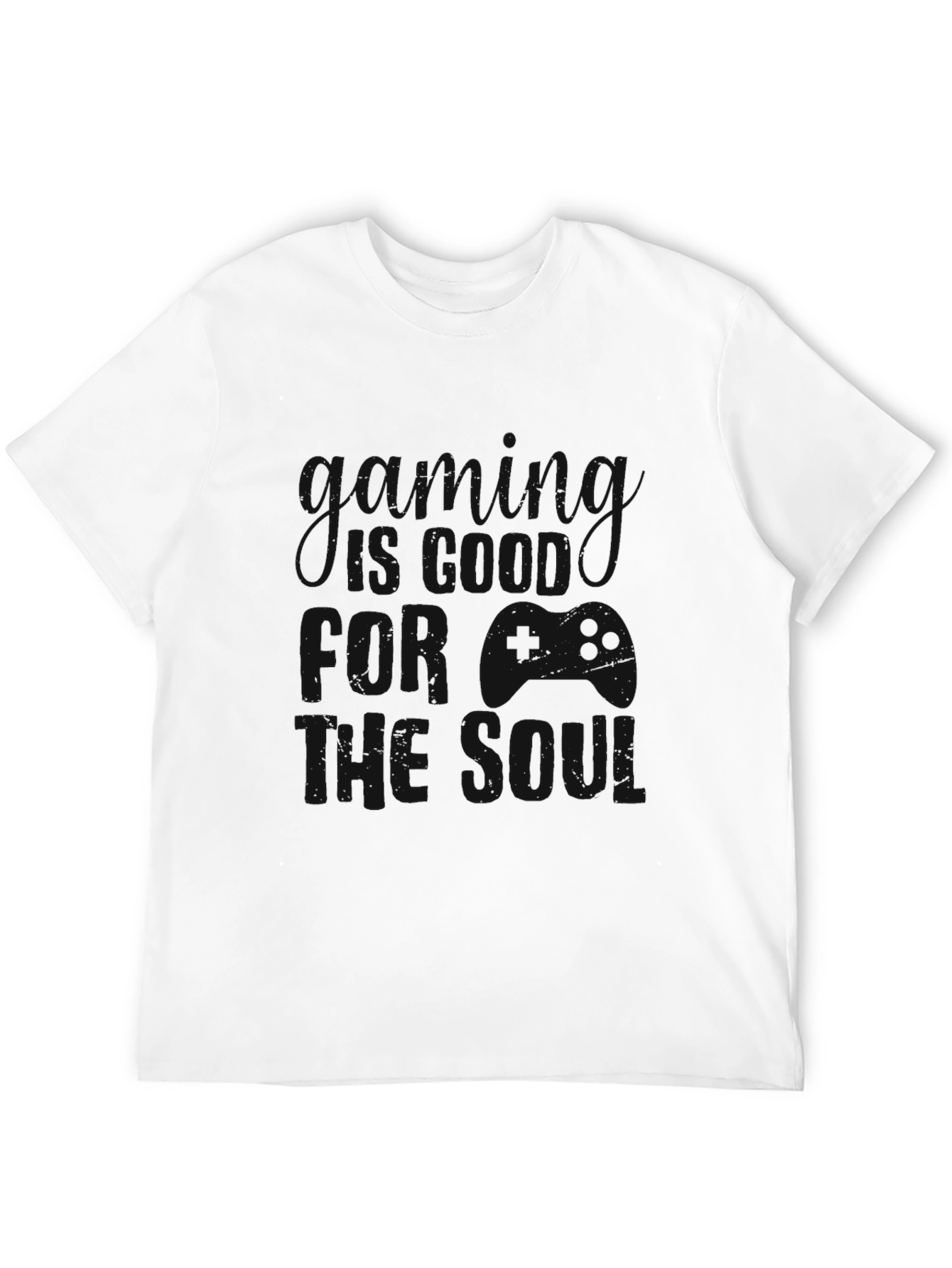 Gamer Soul Black T-Shirt - Play to Live