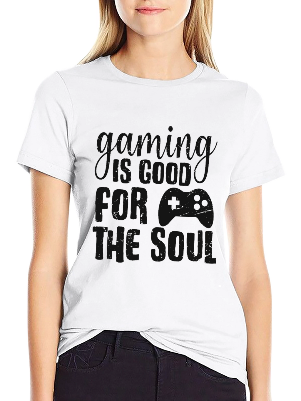Gamer Soul Black T-Shirt - Play to Live