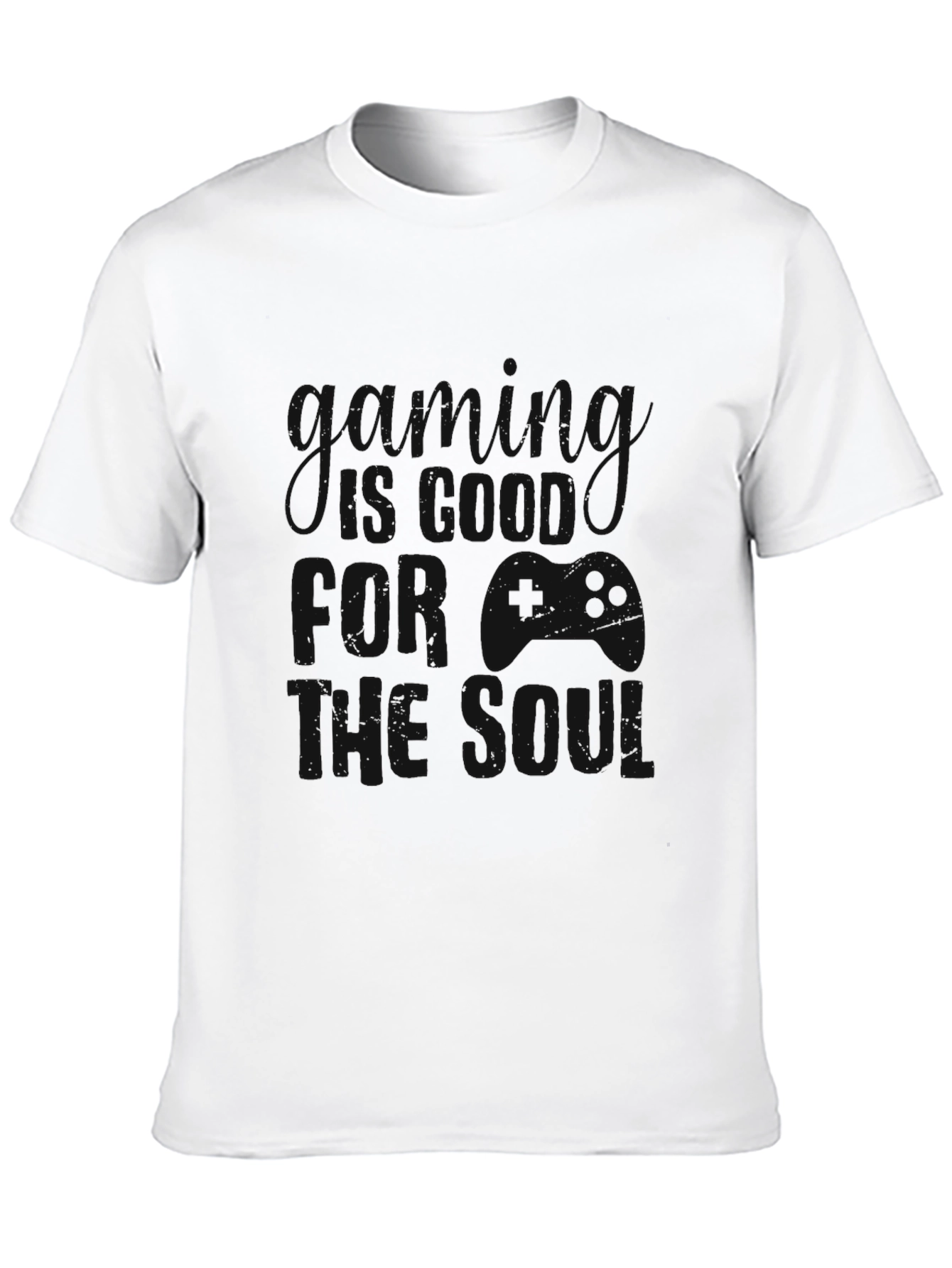 Gamer Soul Black T-Shirt - Play to Live