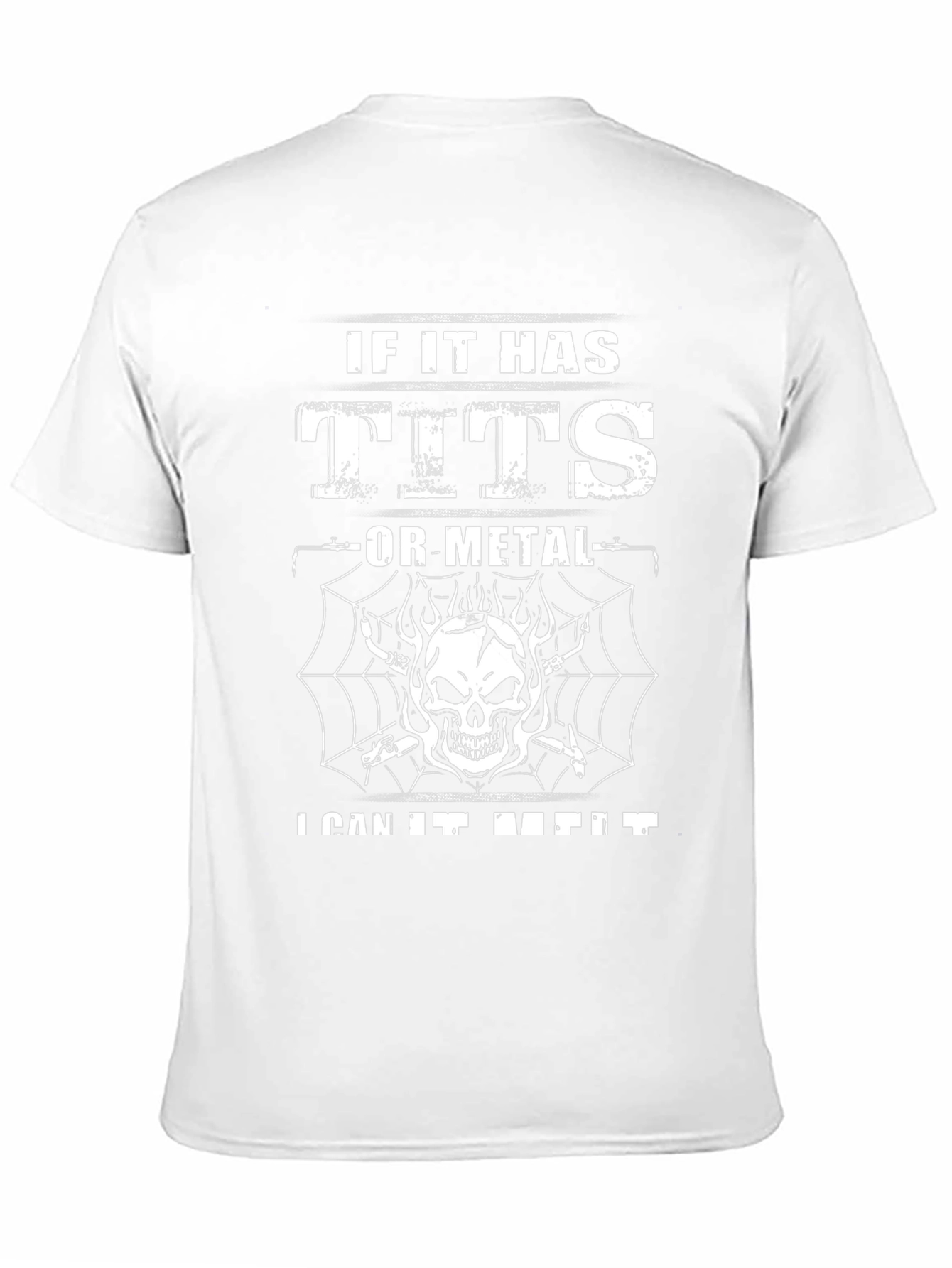 Funny Tits or Metal Graphic T-Shirt