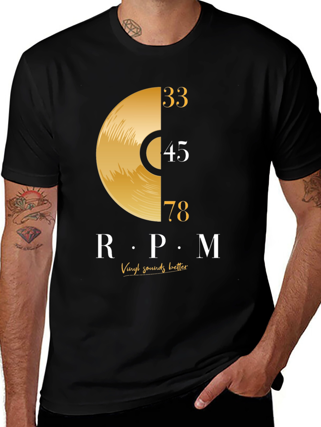 Vintage Vinyl Record Music Lover T-Shirt