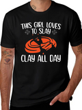 Clay All Day Graphic Tee