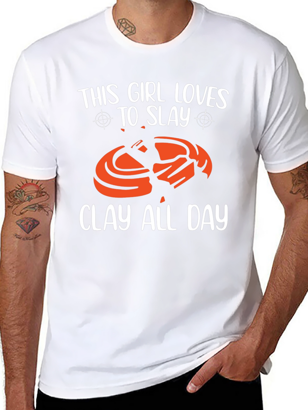 Clay All Day Graphic Tee