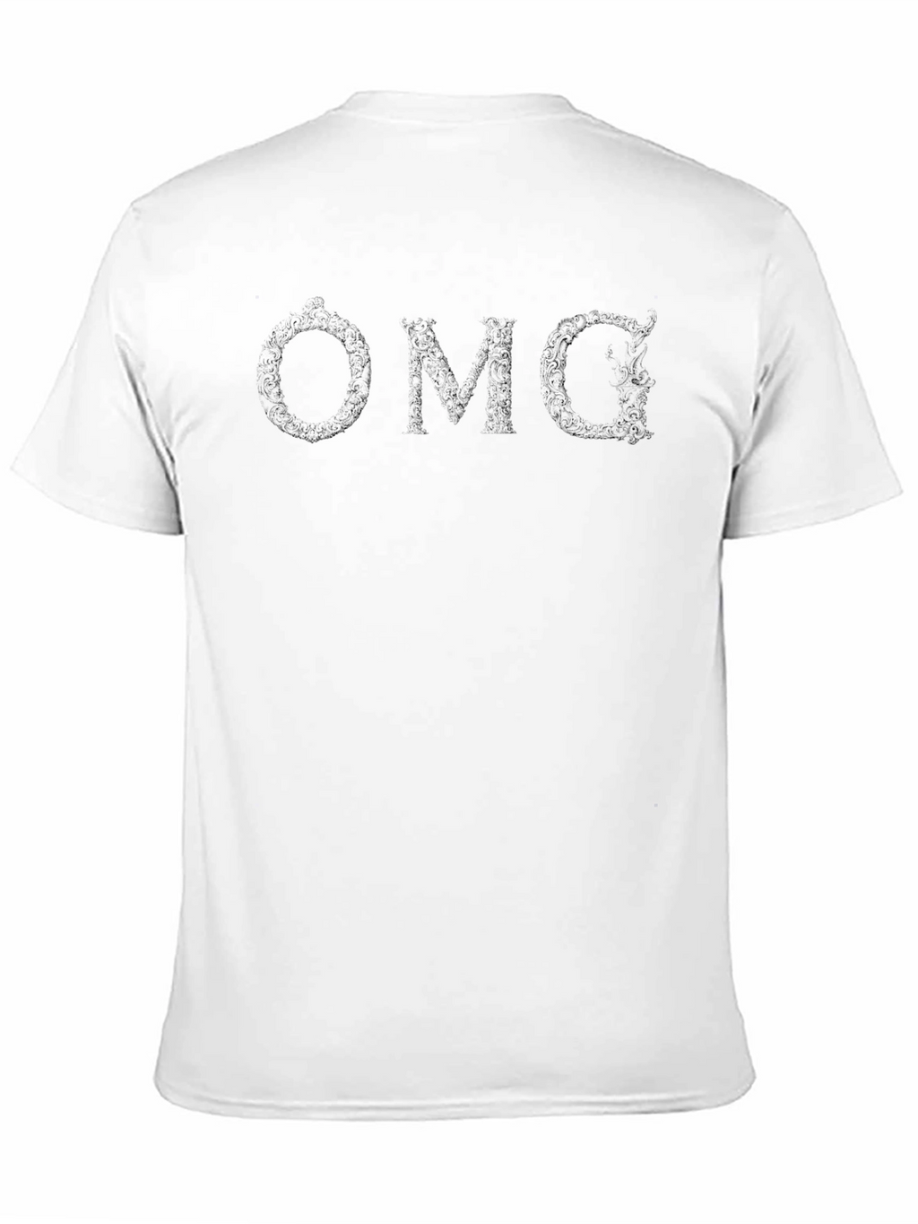 Black OMG Graphic Tee - Stylish Casual Wear