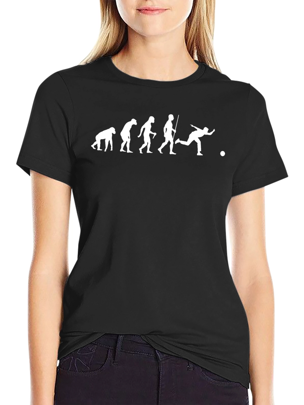 Evolution of Lawn Bowls T-Shirt