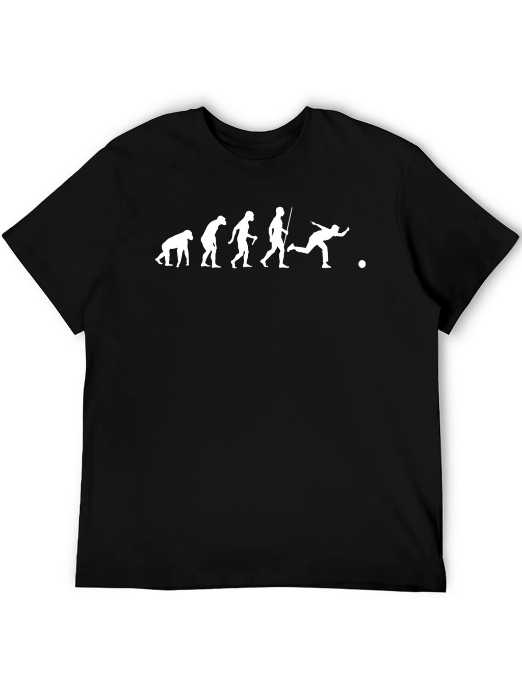 Evolution of Lawn Bowls T-Shirt