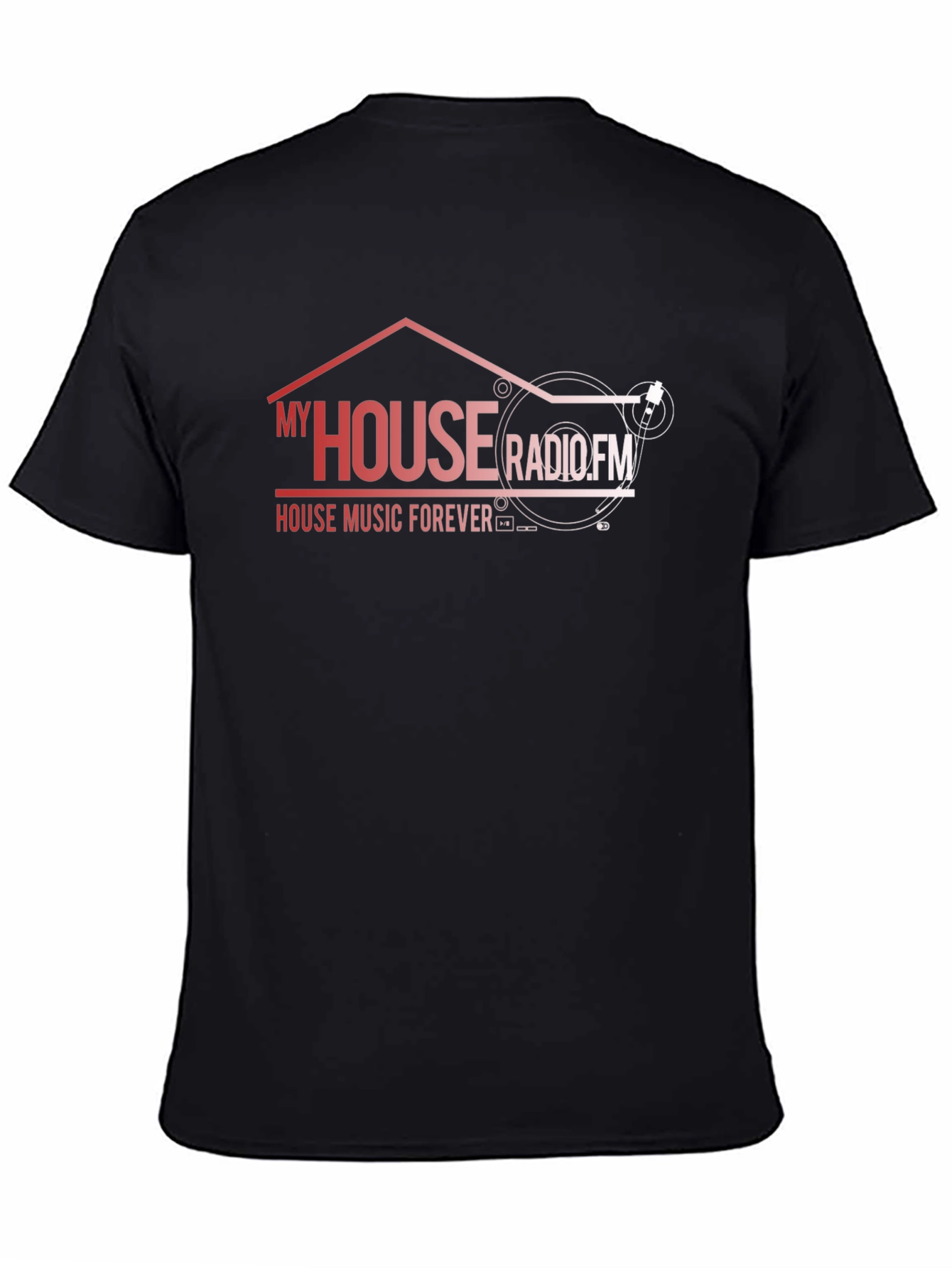 My House Radio.FM Graphic T-Shirt - House Music Forever