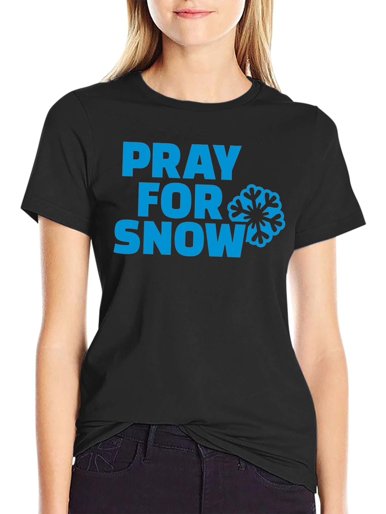 Pray For Snow Graphic Tee
