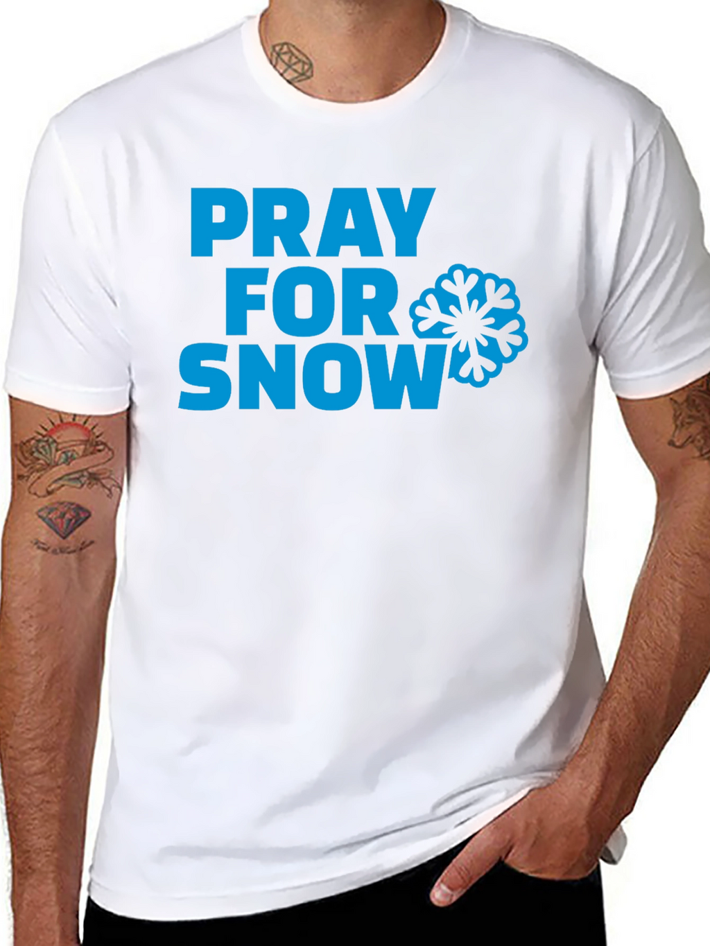 Pray For Snow Graphic Tee