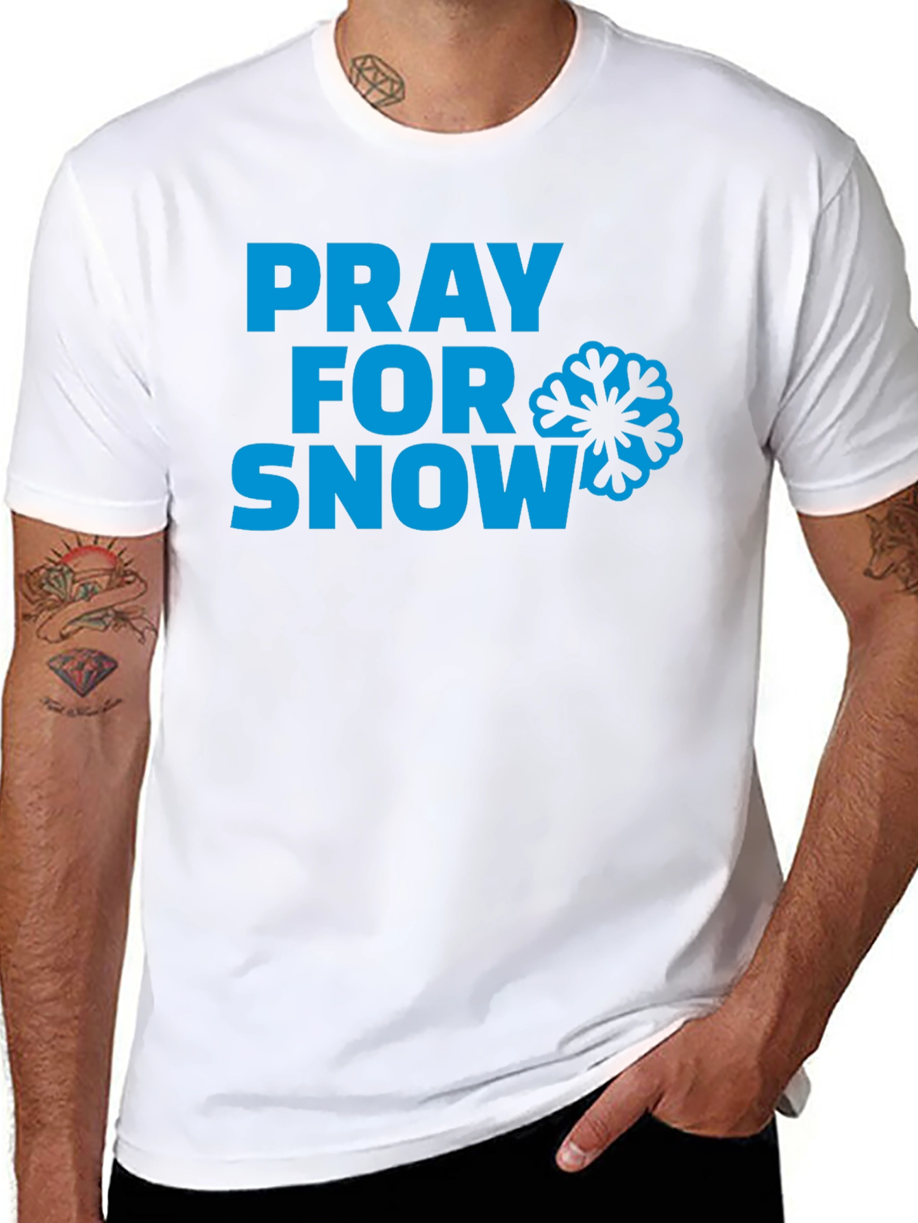 Pray For Snow Graphic Tee