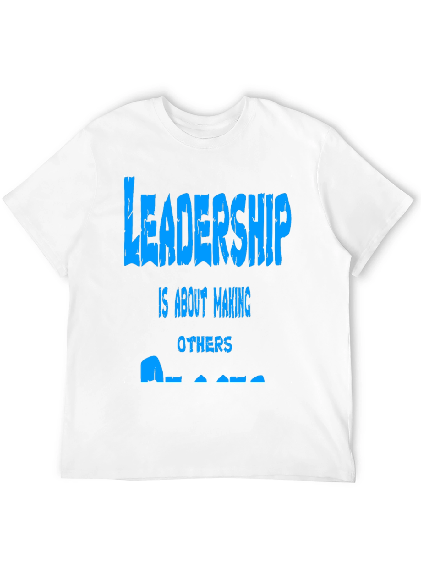 Leadership Graphic Print Tee - Black