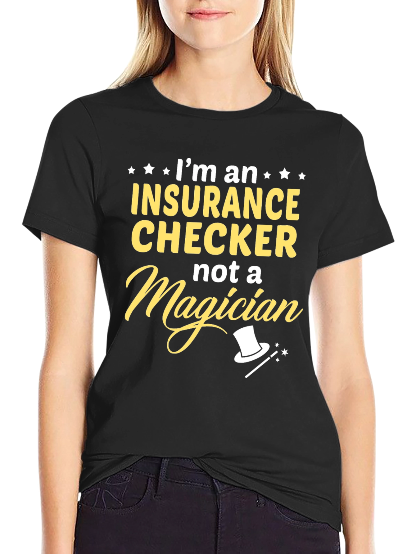 Insurance Checker T-Shirt - Funny Job Gift