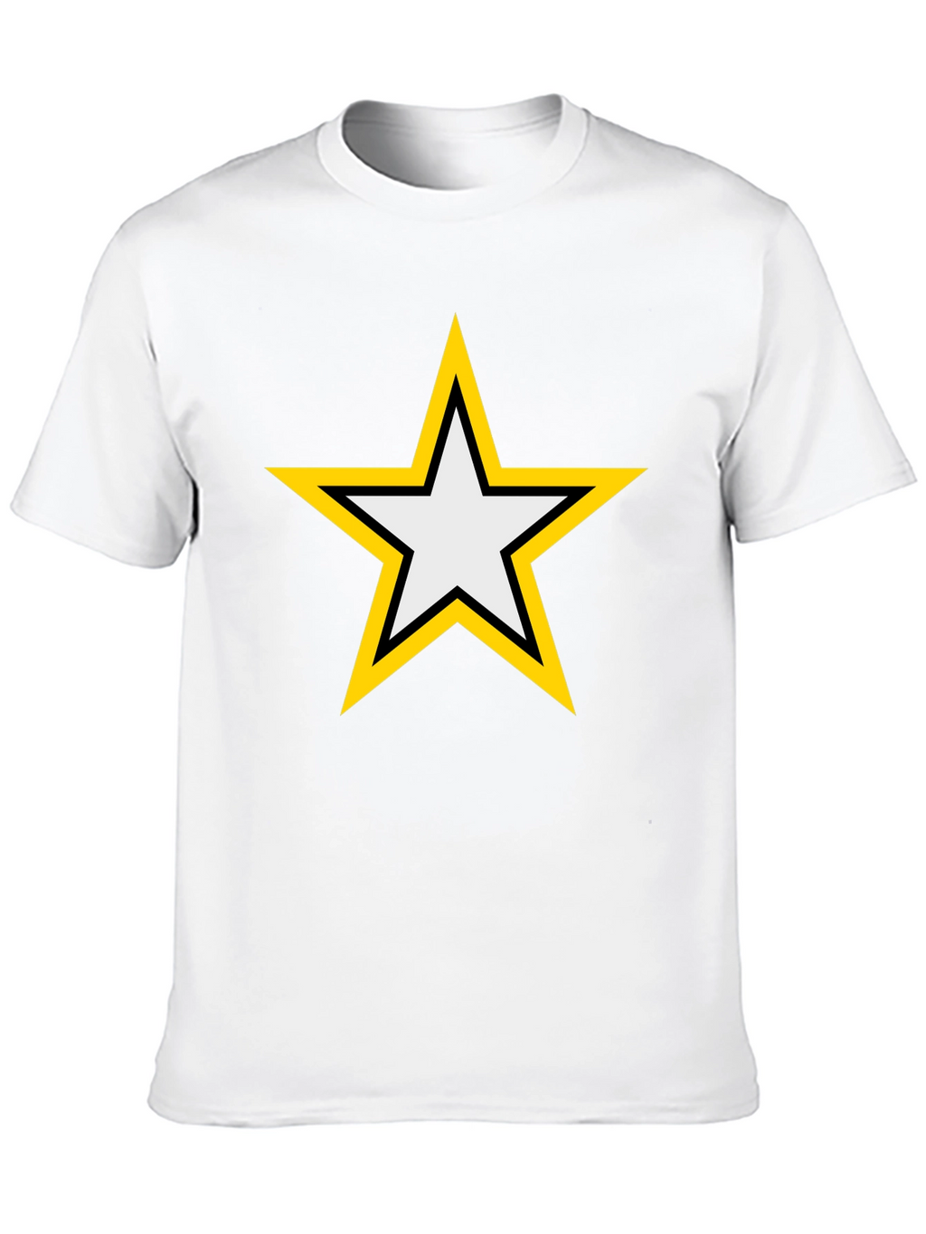 Classic Star Graphic Tee - Black