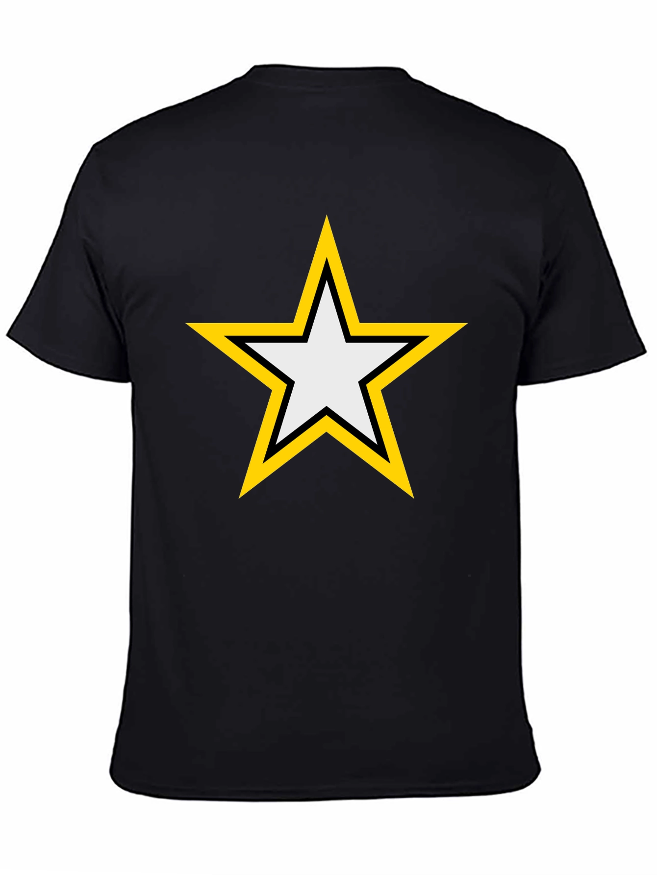 Classic Star Graphic Tee - Black