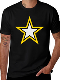 Classic Star Graphic Tee - Black