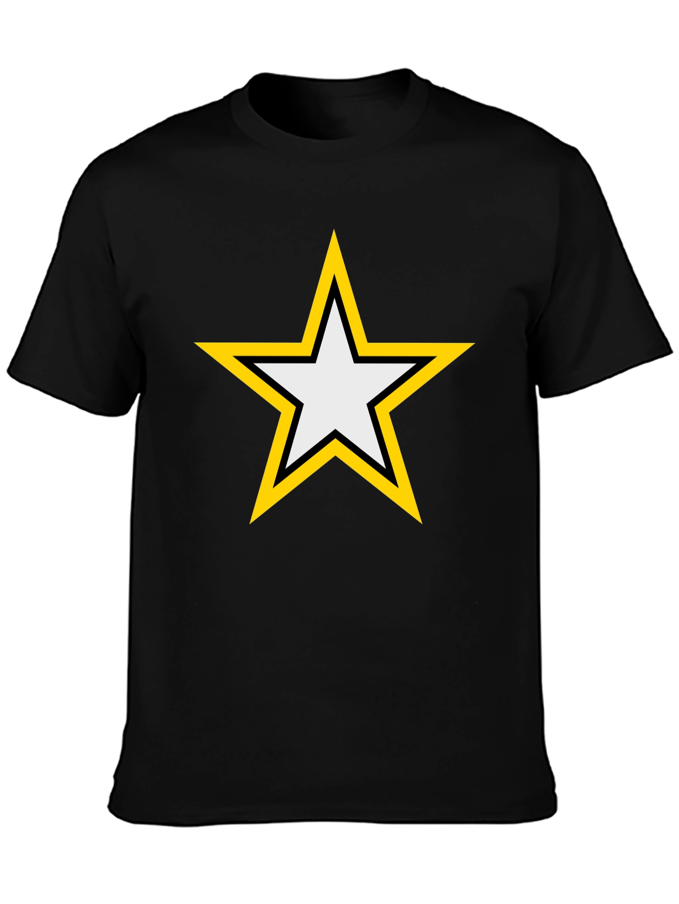 Classic Star Graphic Tee - Black