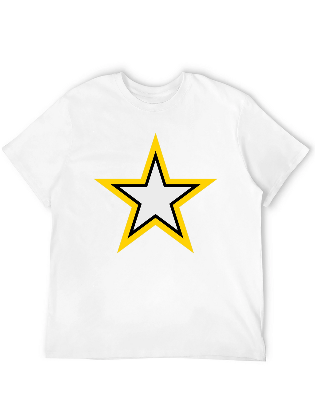 Classic Star Graphic Tee - Black