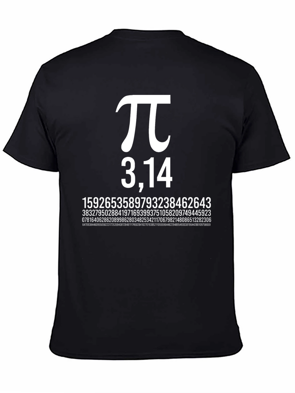 Pi Number T-Shirt: Math Geek Style