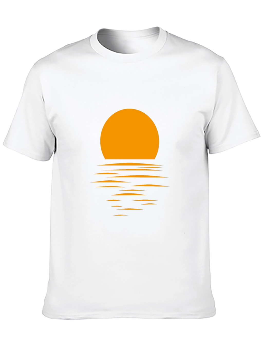 Sunset Graphic Tee - Black Cotton Blend