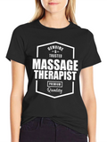 Massage Therapist Premium Quality T-Shirt